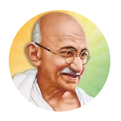Gandhi for quote in AmeriSchools Magazine